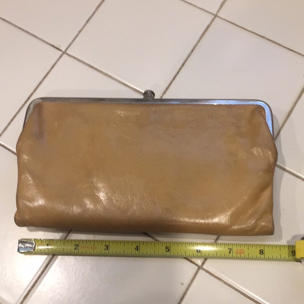 HOBO leather big wallet organizer 8x4”